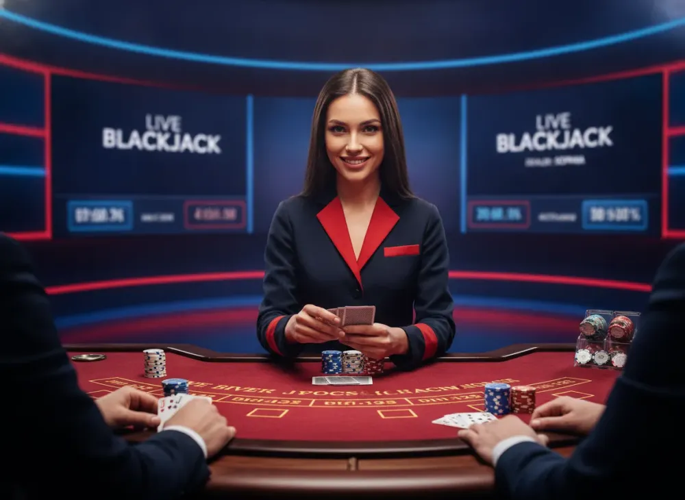 Live Blackjack game